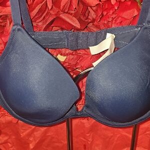 Xhilaration Navy Blue Perfect Tshirt  Bra Size 36B